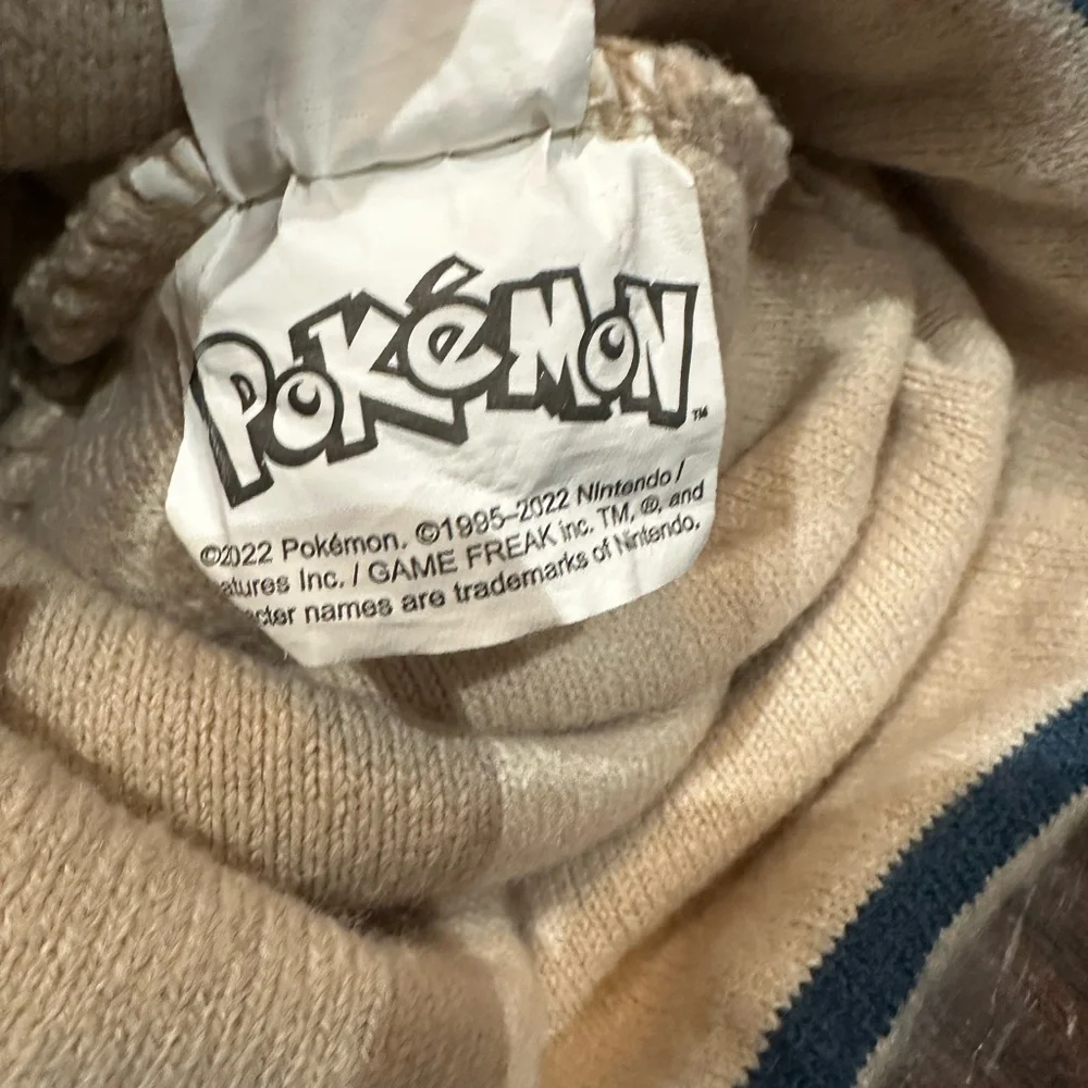 Pokemon Pikachu Kids‎ Hat - Cream, Orange, and Blue